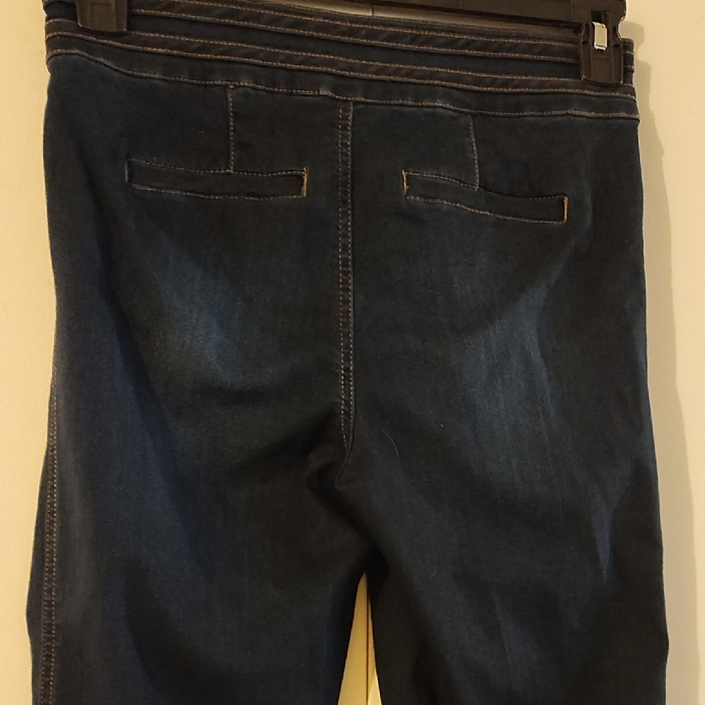 Women's Dark Blue Jeans - Picture 6 of 9